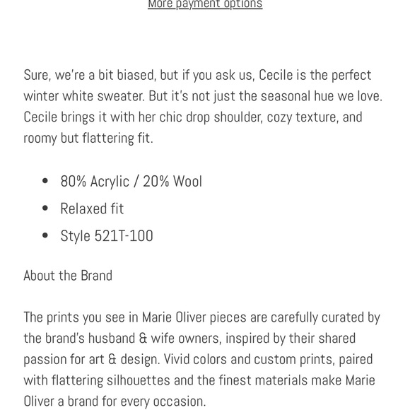 marie oliver cecile sweater - Picture 5 of 6